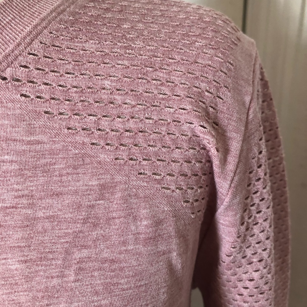Fabletics Pink Seamless Performance Top - image 4